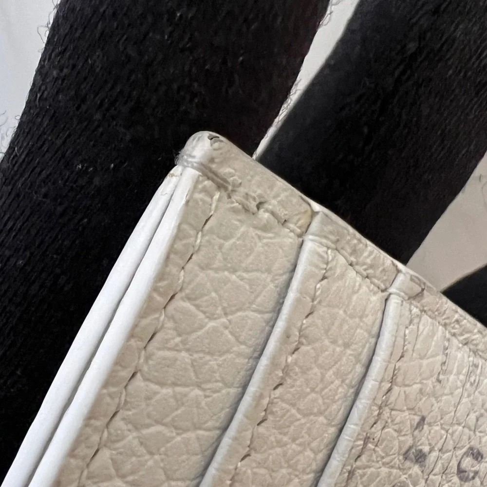 Auth Dior x Daniel Arsham Newspaper Print Card Holder - PreLoved